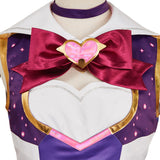 Overwatch Kiriko Magic Girls Women Purple Outfit Cosplay Costume Outfits Halloween Carnival Suit