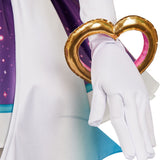 Overwatch Kiriko Magic Girls Women Purple Outfit Cosplay Costume Outfits Halloween Carnival Suit