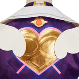 Overwatch Kiriko Magic Girls Women Purple Outfit Cosplay Costume Outfits Halloween Carnival Suit