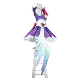 Overwatch Kiriko Women Magic Girls Purple Dress Cosplay Costume Outfits Halloween Carnival Suit