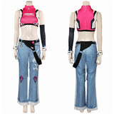 Overwatch LE SSERAFIM Juno Women Red Outfit Cosplay Costume Outfits Halloween Carnival Suit