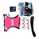 Overwatch LE SSERAFIM Juno Women Red Outfit Cosplay Costume Outfits Halloween Carnival Suit