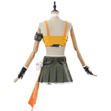 Overwatch LE SSERAFIM Mercy Women Yellow Outfit Cosplay Costume Outfits Halloween Carnival Suit
