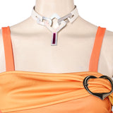Overwatch Mercy Women Orange Outfit Cosplay Costume Outfits Halloween Carnival Suit