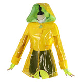 Ovrewatch Mei Women Yellow Raincoat Outfit Cosplay Costume Outfits Halloween Carnival Suit