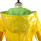Ovrewatch Mei Women Yellow Raincoat Outfit Cosplay Costume Outfits Halloween Carnival Suit