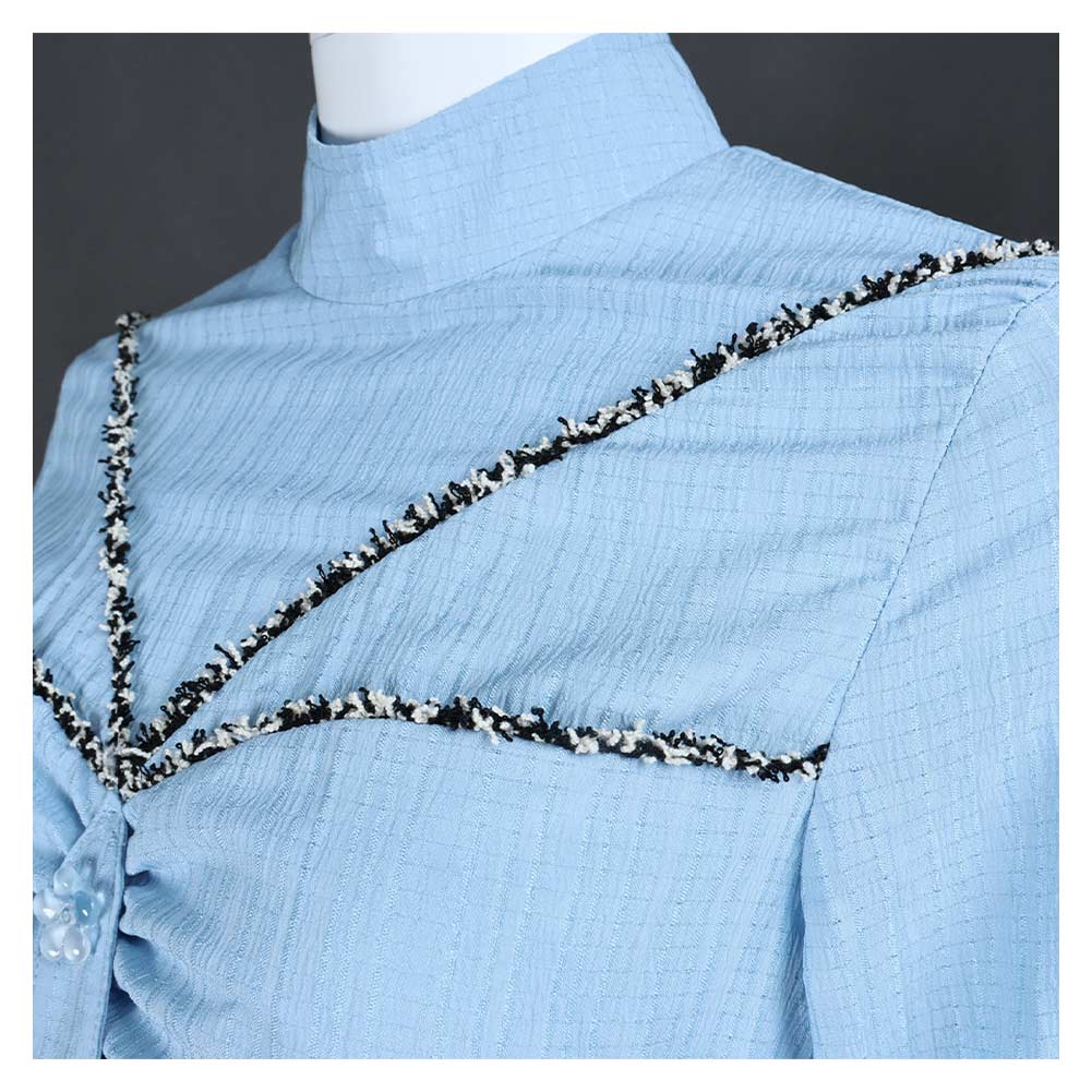 Padmé Amidala Blue Outfit Women Dress Cosplay Costume Outfits Hallowee