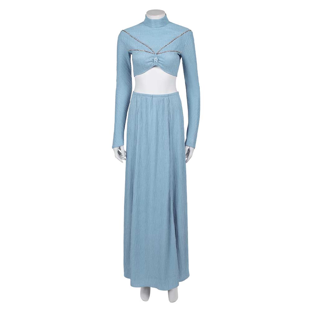 Padme Amidala Women Blue Dress Cosplay Costume Outfits Halloween Carni TrendsinCosplay Padme Amidala Women Blue Dress Cosplay Costume Outfits Halloween Carni TrendsinCosplay