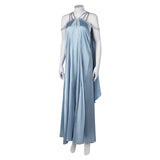 Padme Amidala Women Blue Nghtgown Sleepwear Cosplay Costume Outfits Halloween Carnival Suit