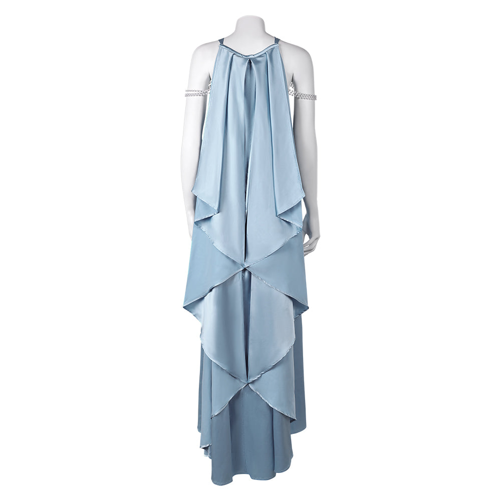 Padme Amidala Women Blue Nightgown Sleepwear Cosplay Costume Outfits H – TrendsinCosplay