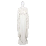 Padme Amidala Women White And Blue Cloak Cosplay Costume Outfits Halloween Carnival Suit