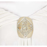 Padme Amidala Women White And Blue Cloak Cosplay Costume Outfits Halloween Carnival Suit