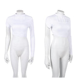 Padme Amidala Women White Top Cosplay Costume Outfit Halloween Carnival Suit