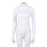 Padme Amidala Women White Top Cosplay Costume Outfit Halloween Carnival Suit