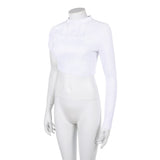 Padme Amidala Women White Top Cosplay Costume Outfit Halloween Carnival Suit