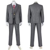 Peaky Blinders Tommy Shelby Gray Outfit Cosplay Costume Outfit Halloween Carnival Suit
