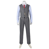 Peaky Blinders Tommy Shelby Gray Outfit Cosplay Costume Outfit Halloween Carnival Suit