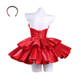 Perfect Blue Mima Kirigoe Red Dress Women Dress Cosplay Costume Outfit Halloween Carnival Suit