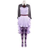 Perona Women Pink Outfit Cosplay Costume Outfit Halloween Carnival Suit