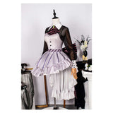 Perona Women White Dress Cosplay Costume Outfit Halloween Carnival Suit