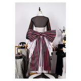 Perona Women White Dress Cosplay Costume Outfit Halloween Carnival Suit