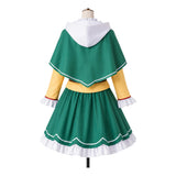Petora Women Yellow and Green Outfit Cosplay Costume Outfit Halloween Carnival Suit