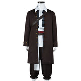 Pirates of the Caribbean Jack Brown Outfit Cosplay Costume Outfit Halloween Carnival Suit