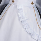 Playing Death Games to Put Food on the Table Benya Women Maid Dress Cosplay Costume Outfit Halloween Carnival Suit