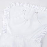 Playing Death Games to Put Food on the Table Momono Women Maid Dress Cosplay Costume Outfit Halloween Carnival Suit