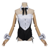 Playing Death Games to Put Food on the Table Yuuki Sorimachi Women Bunny Girl Costume Cosplay Costume Outfit Halloween Carnival Suit