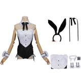 Playing Death Games to Put Food on the Table Yuuki Sorimachi Women Bunny Girl Costume Cosplay Costume Outfit Halloween Carnival Suit