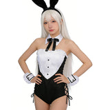 Playing Death Games to Put Food on the Table Yuuki Sorimachi Women Bunny Girl Costume Cosplay Costume Outfit Halloween Carnival Suit