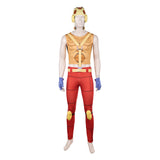 Pocoloco Yellow Outfit Cosplay Costume Outfit Halloween Carnival Suit