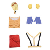 Pocoloco Yellow Outfit Cosplay Costume Outfit Halloween Carnival Suit