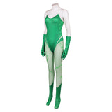 Poison Ivy Women Green Jumpsuit Outfit Cosplay Costume Outfits Halloween Carnival Suit
