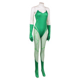 Poison Ivy Women Green Jumpsuit Outfit Cosplay Costume Outfits Halloween Carnival Suit