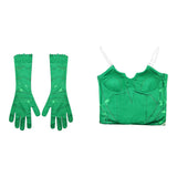 Poison Ivy Women Green Jumpsuit Outfit Cosplay Costume Outfits Halloween Carnival Suit