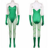 Poison Ivy Women Green Jumpsuit Outfit Cosplay Costume Outfits Halloween Carnival Suit