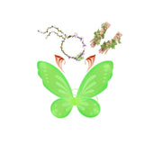 Poison Lvy Kids Children Green Dress Cosplay Costume Outfit Halloween Carnival Suit