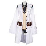 Pretty Derby Agnes Tachyon Women White Trench Coat Set Cosplay Costume Outfit Halloween Carnival Suit