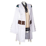 Pretty Derby Agnes Tachyon Women White Trench Coat Set Cosplay Costume Outfit Halloween Carnival Suit