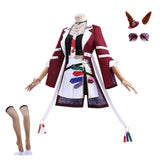Pretty Derby Forever Young Women Red Outfit Cosplay Costume Outfit Halloween Carnival Suit