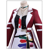 Pretty Derby Forever Young Women Red Outfit Cosplay Costume Outfit Halloween Carnival Suit