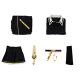 Pretty Derby Manhattan Cafe Women Black Outfit Cosplay Costume Outfit Halloween Carnival Suit