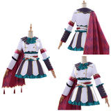 Pretty Derby Marche Lorraine Women White Outfit Cosplay Costume Outfit Halloween Carnival Suit