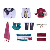 Pretty Derby Marche Lorraine Women White Outfit Cosplay Costume Outfit Halloween Carnival Suit