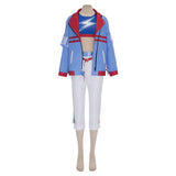 Pretty Derby Tamamo Cross Women Blue Outfit Cosplay Costume Outfit Halloween Carnival Suit
