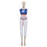 Pretty Derby Tamamo Cross Women Blue Outfit Cosplay Costume Outfit Halloween Carnival Suit