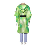 Princess Leia Camo Endor Poncho Green Outfit Cosplay Costume Outfits Halloween Carnival Suit