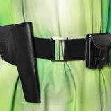 Princess Leia Camo Endor Poncho Green Outfit Cosplay Costume Outfits Halloween Carnival Suit